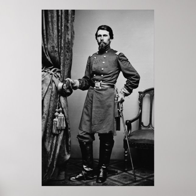General James Jourdan - Civil Krig Poster (Framsidan)