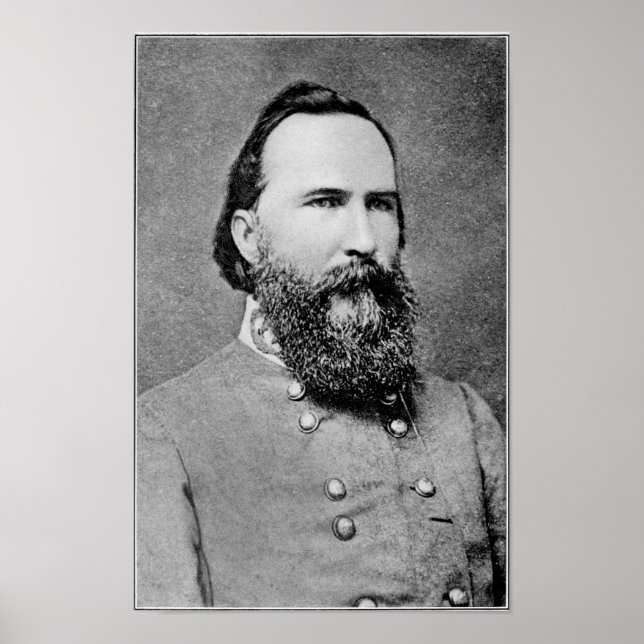General James Longstreet Poster (Framsidan)