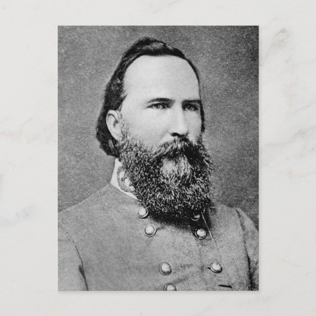 General James Longstreet Vykort (Framsida)
