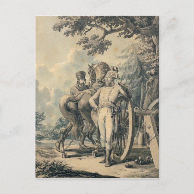 General Jean Victor Moreau Vykort (Framsida)