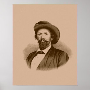 General John Hunt Morgan Poster
