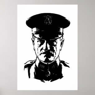 General John Pershing Poster