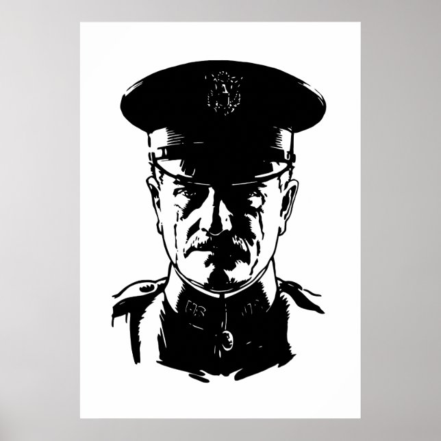 General John Pershing Poster (Framsidan)