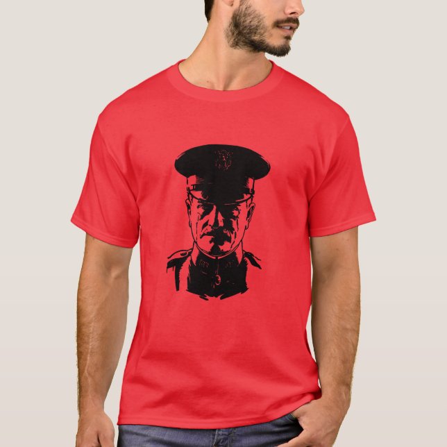General John Pershing Tee Shirt (Framsida)