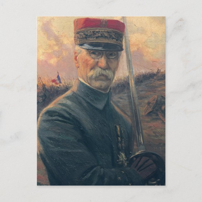 General Joseph Gallieni Vykort (Framsida)