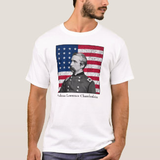 General Kammarherre och amerikanska flaggan T Shirt