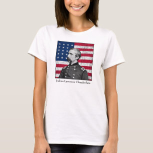 General Kammarherre och amerikanska flaggan Tee