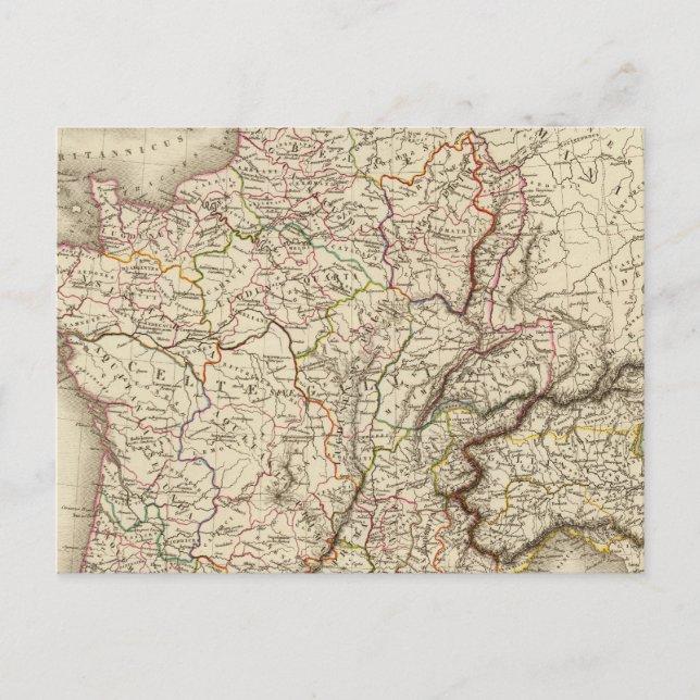 General karta i Gaul Vykort (Framsida)