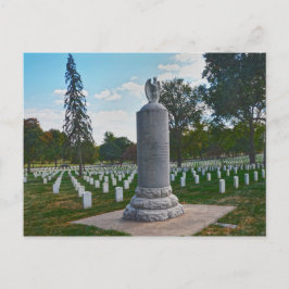 General Leavenworth Marker, Fort Leavenworth, KS Vykort