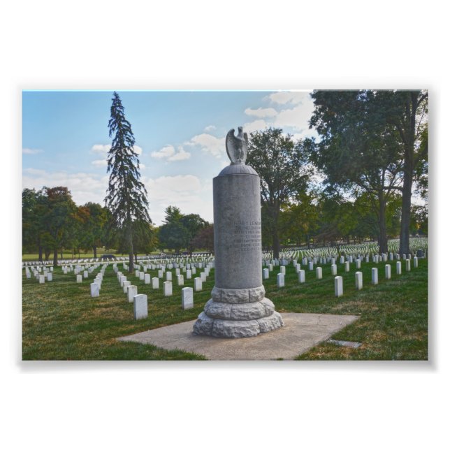 General Leavenworth Monument Fototryck (Framsidan)