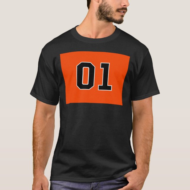 General LEE - 01 Sticker T Shirt (Framsida)