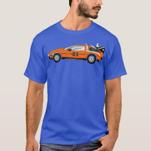 General Lee BTTF Delorean T Shirt