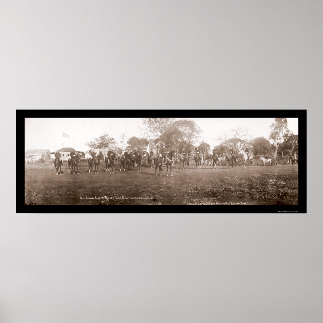 General Lee Havana Photo 1899 Poster (Framsidan)