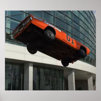 General Lee i Detroit Poster