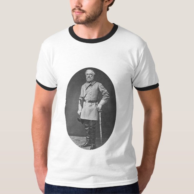 General Lee med svärd T-shirt (Framsida)