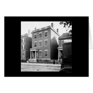 General Lee's Residence in Richmond, VA 1865 Hälsningskort