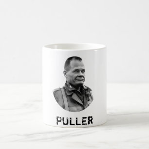 General Lewis Bredbröstad Puller Kaffemugg