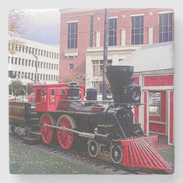 General Loco Marietta, Ga. Marble Stone Underlägg. Underlägg Sten