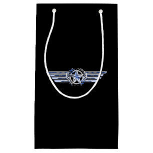 General Luft Pilot Chrome som Star Vingar Black