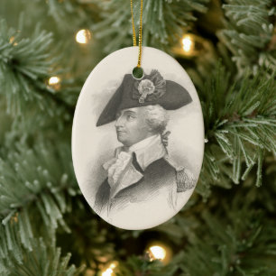 General Mad Anthony Wayne Julgransprydnad Keramik