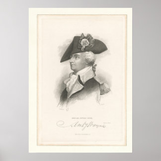 General Mad Anthony Wayne Poster
