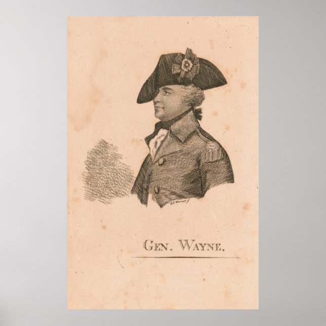 General Mad Anthony Wayne Poster (Framsidan)