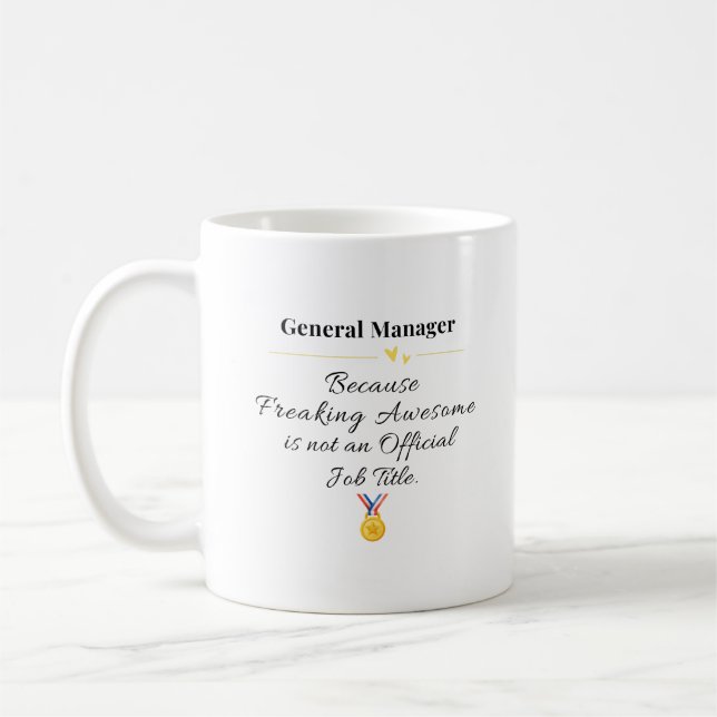 General Manager Kaffemugg (Vänster)