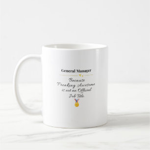 General Manager Kaffemugg