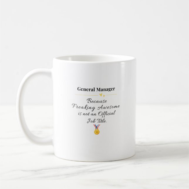 General Manager Kaffemugg (Vänster)