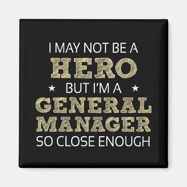 General Manager-Novelty Magnet (Framsidan)