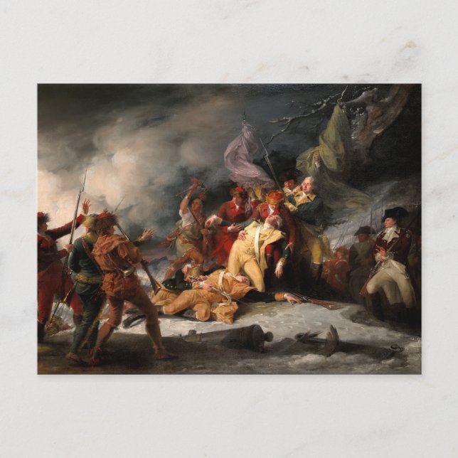 General Montgomery död Vykort (Framsida)