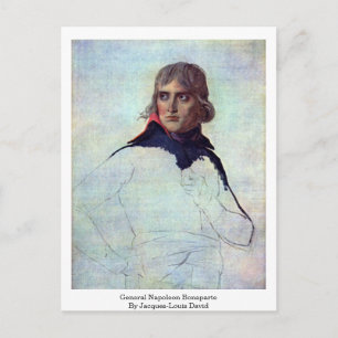 General Napoleon Bonaparte av Jacques-Louis David Vykort