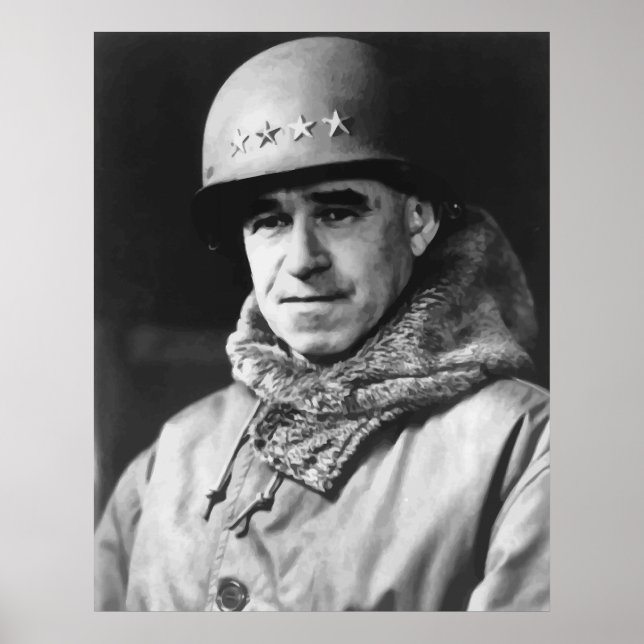 General Omar Bradley Poster (Framsidan)