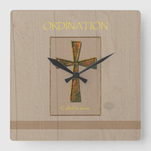 General Ordination Grattiss, Metall Design C Fyrkantig Klocka