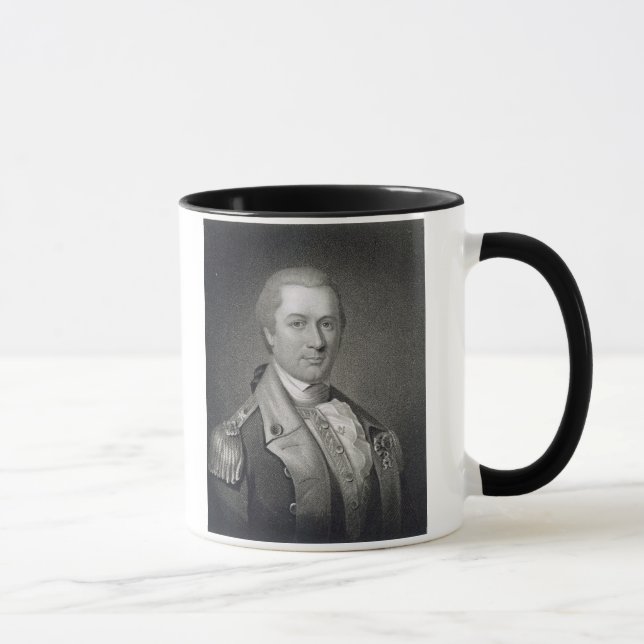 General Otho Holland Williams (1749-94) inristade Mugg (Höger)