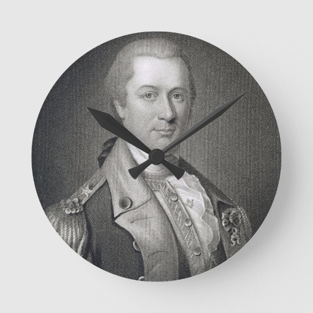 General Otho Holland Williams (1749-94) inristade Rund Klocka (Framsida)