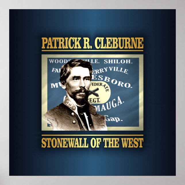 General Patrick R Cleburne Poster (Framsidan)