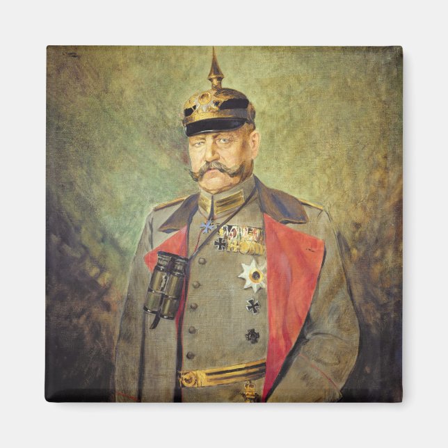General Paul von Hindenburg, 1916 Magnet (Framsidan)