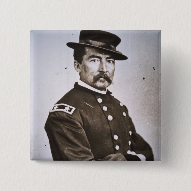 General Philip H. Sheridan (1831-88) (b-/wfotoet) Knapp (Framsida)
