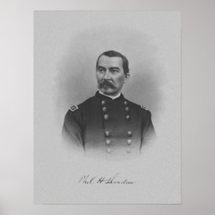 General Philip Sheridan -- Inbördeskrig Poster