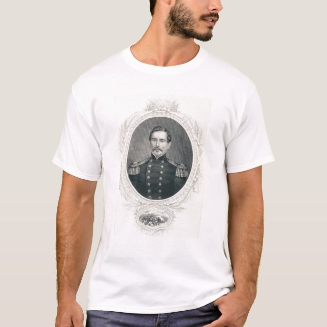 General Pierre Gustave Toutant Beauregard T-shirt (Framsida)