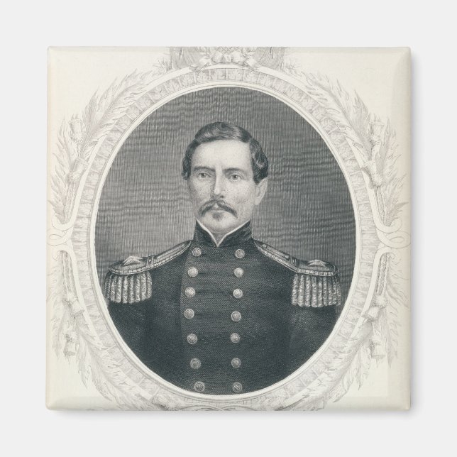 General Pierre Gustave Toutant Beauride Magnet (Framsidan)