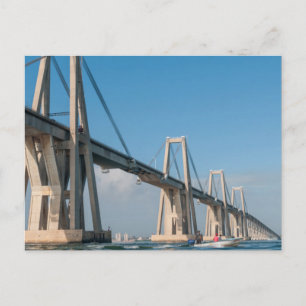 General Rafael Urdaneta Bridge Maracaibo Venezuela Vykort