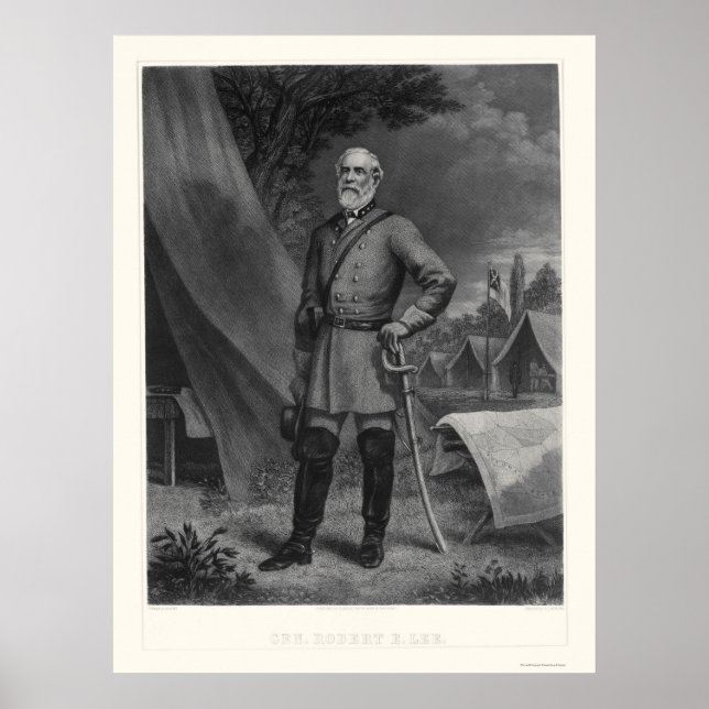 General Robert E Lee 1867 Poster (Framsidan)