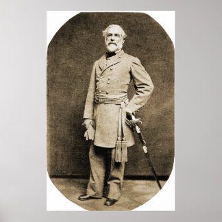 General Robert E. Lee i 1863 Print Poster