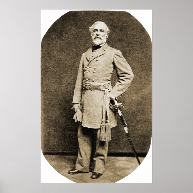General Robert E. Lee i 1863 Print Poster (Framsidan)