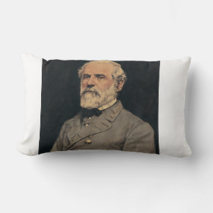General Robert E. Lee Porträtt Art Lumbarkudde