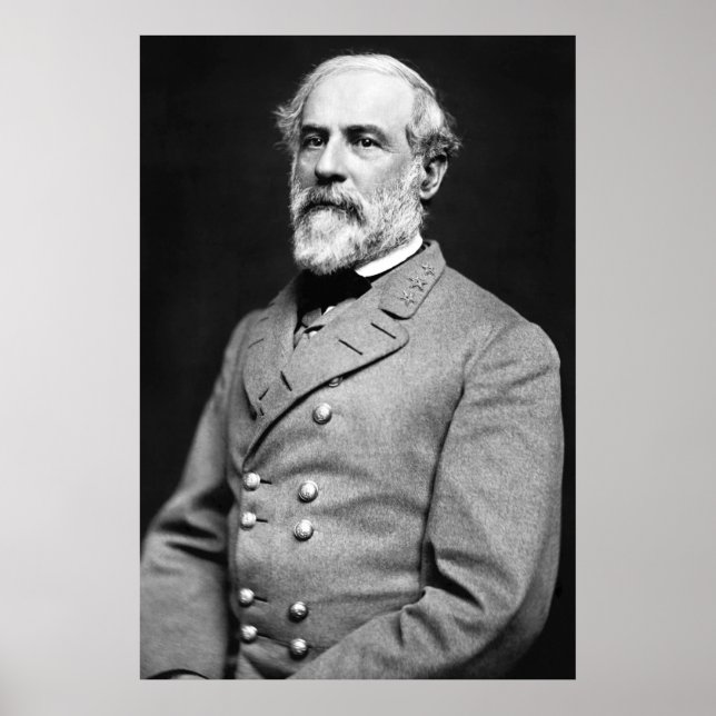 General Robert E. Lee Porträtt Poster (Framsidan)