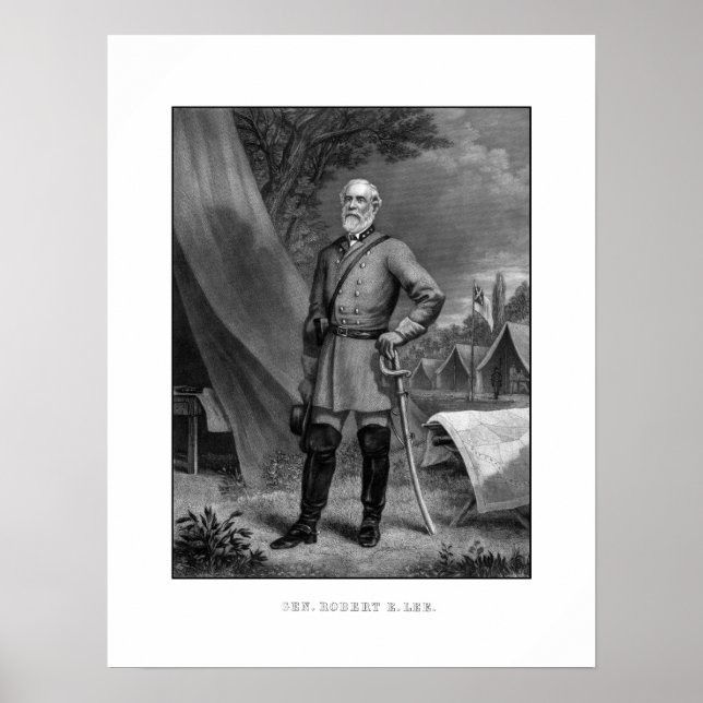 General Robert E. Lee Poster (Framsidan)