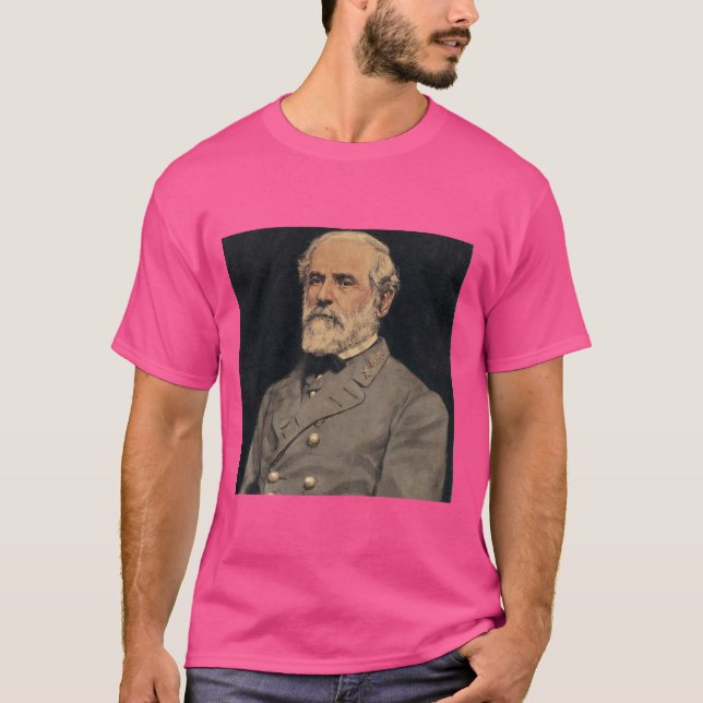 General Robert E. Lee T-Shirt (Framsida)